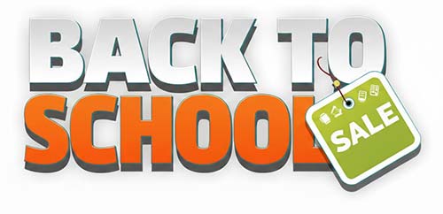 Back to school Sale